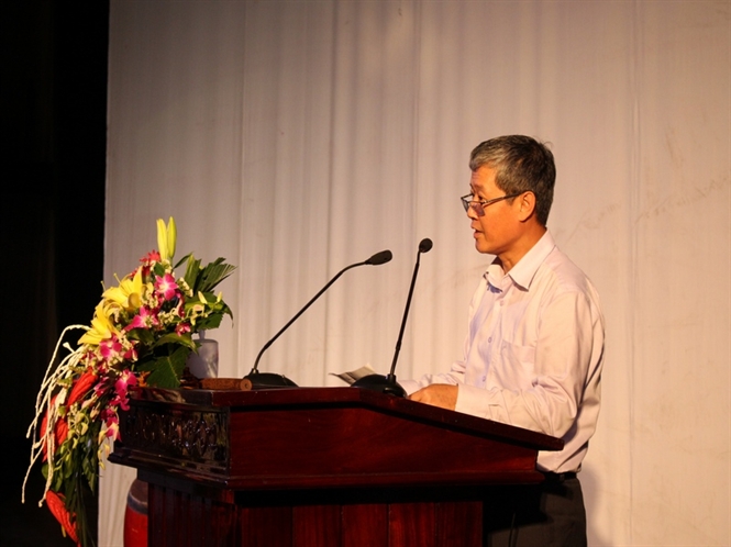 Thứ trưởng Nguyễn Thành Hưng phát biểu tại buổi lễ... 