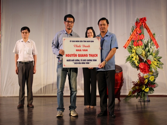 Tỉnh Nam Định vinh danh người khởi xướng chương trình "Sách hóa nông thôn"