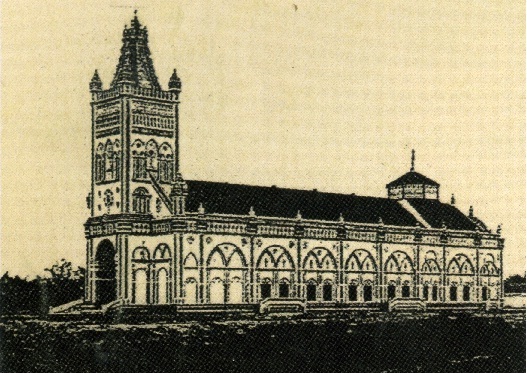 Nhà thờ Mình Thánh Báo Đáp (Ảnh chụp từ báo Nam Kỳ năm 1937)