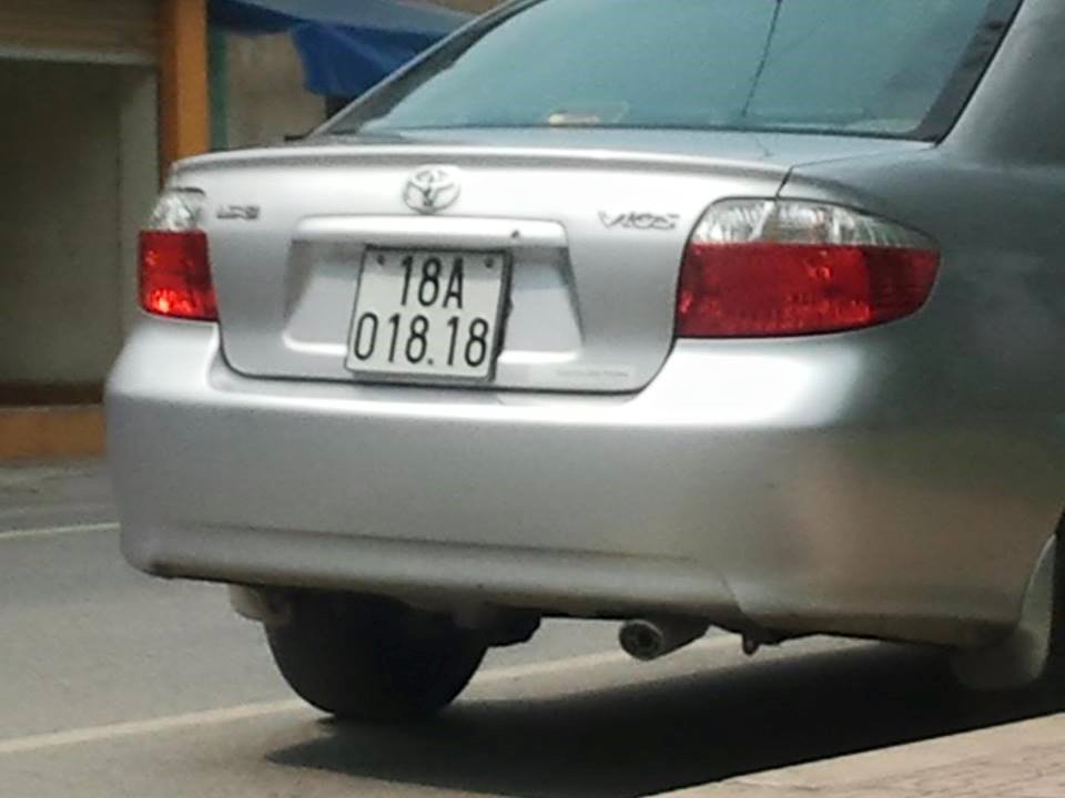 Xe Toyota Vios mang biển số rất đẹp và đậm chất Nam Định xe này có giá bán khoảng 550 triệu đồng tại Việt Nam