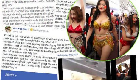 Có dễ xử phạt VietJet Air với màn “chiêu đãi” U23 Việt Nam bằng bikini?