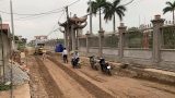 {ẢNH}Nam Định: Giáo dân dỡ nhà hiến đất mở đường