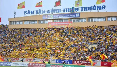 Sân Thiên Trường đáp ứng quy chuẩn quốc tế phục vụ bóng đá nam SEA Games 31