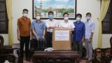 Nam Định: Huyện Hải Hậu tiếp nhận ủɴɢ hộ 50 máy thở của một cá nhân trên địa bàn Thị trấn Cồn