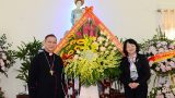 Phó Chủ tịch nước chúc mừng Giáng sinh tại Nam Định