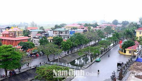 Huyện Ý Yên (Nam Định) đạt chuẩn nông thôn mới