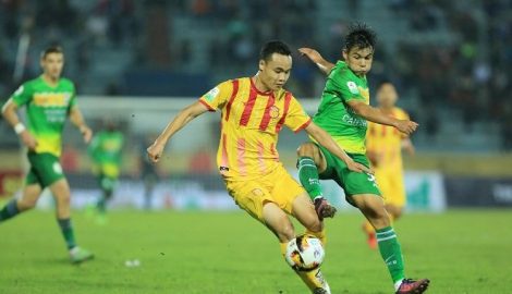 Sao trẻ Nam Định sẽ đá thay vị trí của Văn Thanh ở AFF Cup 2018?