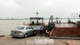 Nam Định: Tăng cường phòng chống dịch Cᴏᴠɪᴅ-19 tại các bến phà, bến khách ngang sông