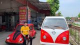 Nam Định: Nam sinh lớp 12 lắp ráp thành công ô tô chạy bằng năng lượng mặt trời, chở được 12 người