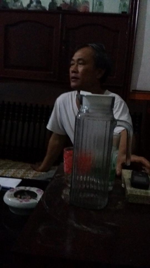 Ông Nguyễn Đình Phú chia sẻ với phóng viên. 