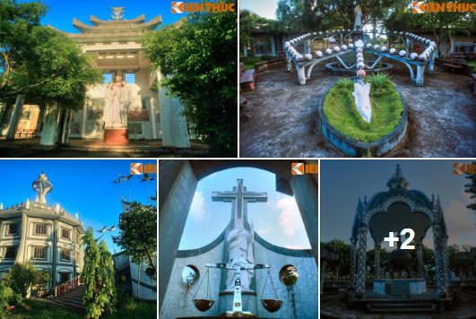 Nam Định:Thăm khu vườn Thiên chúa độc nhất vô nhị Việt Nam