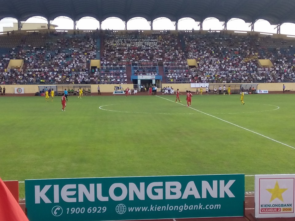 Đội bóng Thành Nam chiến thắng 3 - 0 trước Bình Phước 