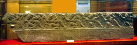 Thành bậc lan can tháp Chương Sơn thời Lý thế kỷ XII