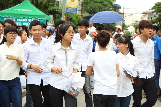 Nam Định: Phát hiện sử dụng tài liệu, 2 thí sinh bị đình chỉ thi