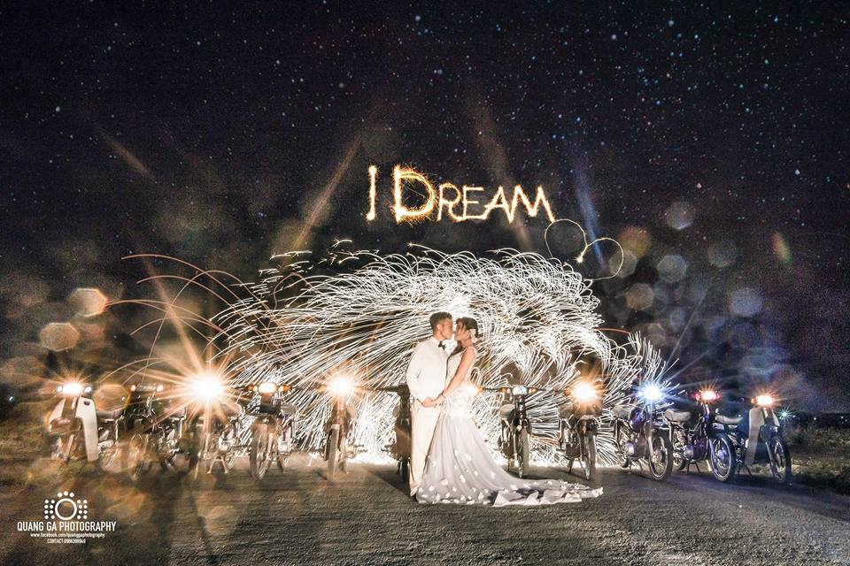 Đám cưới cực độc với đoàn xe Dream II Giao Thủy Nam Định