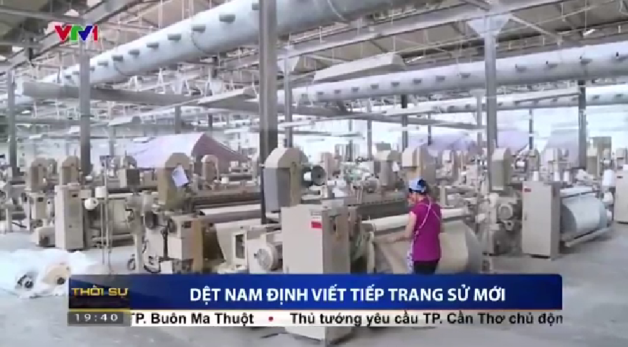 Nhà máy Dệt Nam Định viết tiếp trang sử mới
