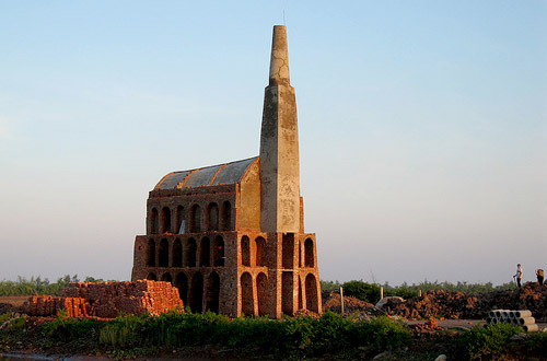 Kiểu kiến trúc độc đáo của những lò gạch ở Trực Hùng, Trực Ninh, Nam Định 