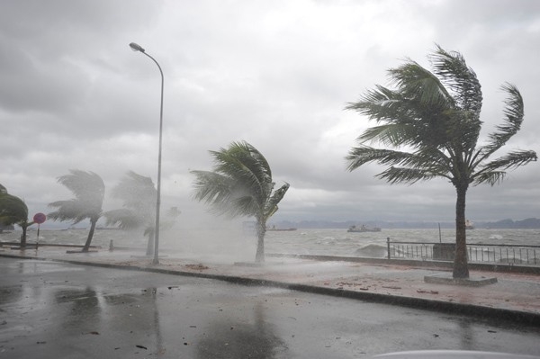 Do ảnh hưởng của bão số 3, đêm qua vùng biển Nam Định có gió giật cấp 6 