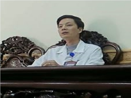 Ông Hoàng Ngọc Hà, Trưởng phòng Kế hoạch Tổng hợp Bệnh viện Đa khoa Nam Định