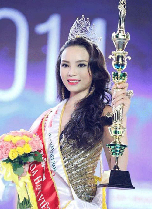  Năm 2014, Kỳ Duyên trở thành Hoa hậu Việt Nam.