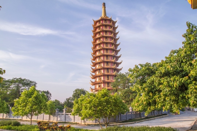 Nghĩa Hưng: Về thăm chùa Phúc Lộc – Bảo tháp Đại Bi