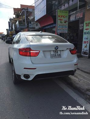 BMW X6 có giá khoảng 2 tỷ đồng mang biển số đẹp Nam Định tam hoa 8