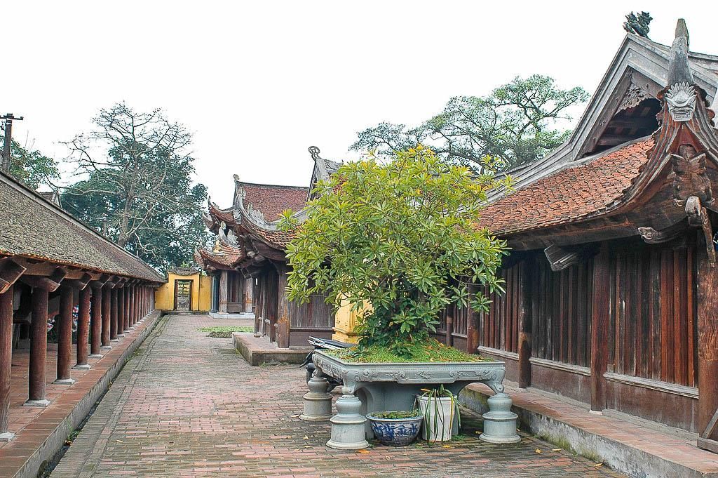 Trần lòng nơi chùa Keo Hành Thiện - Ảnh: Viet Nguyen