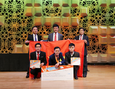Học sinh Nam Định giành Huy chương Đồng thi Tin học Văn phòng thế giới 2017