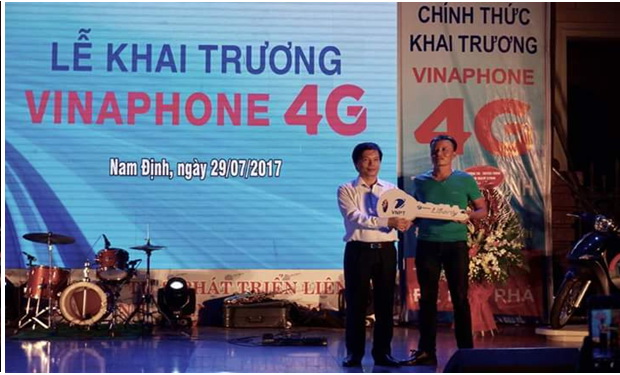 VNPT khai trương dịch vụ VinaPhone 4G tại Nam Định