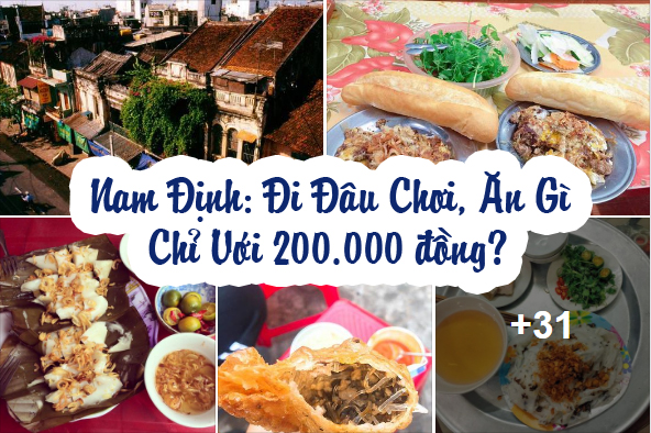 Giới trẻ Nam Định đi chơi đâu, ăn gì chỉ với 200.000 đồng?