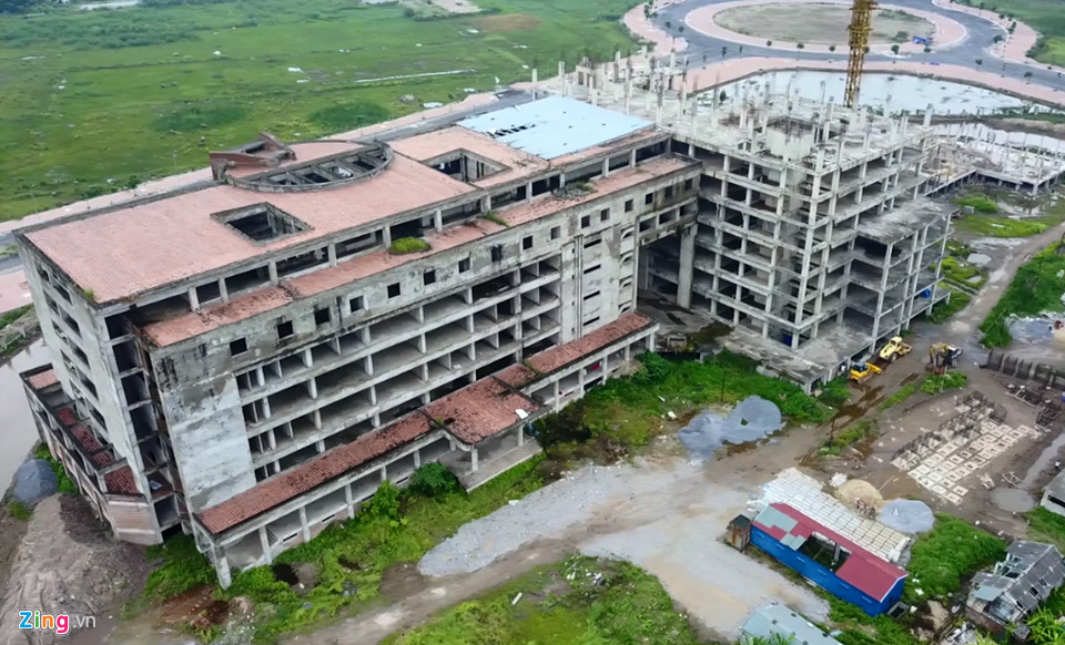 Dự án bệnh viện 850 tỷ bỏ hoang sau 10 năm thi công