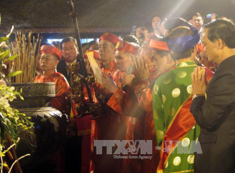 Lễ hội truyền thống đền Trần năm 2017