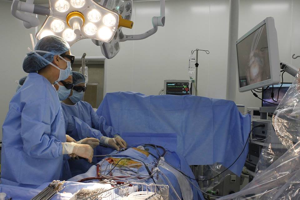 Lần đầu tiên ứng dụng công nghệ 3D trong phẫu thuật tim mạch