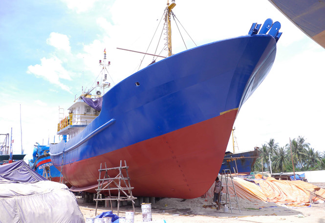 Công ty đóng tàu vỏ thép ‘dỏm’ không chấp nhận bồi thường cho ngư dân