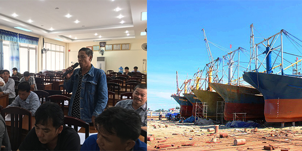 Tàu vỏ thép hỏng: Ngư dân nghi ngờ cam kết của Đại Nguyên Dương Nam Định