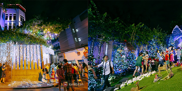 Người dân chen nhau vào biệt thự triệu đô của Đàm Vĩnh Hưng chụp ảnh Noel trong vòng 5 phút/ lượt