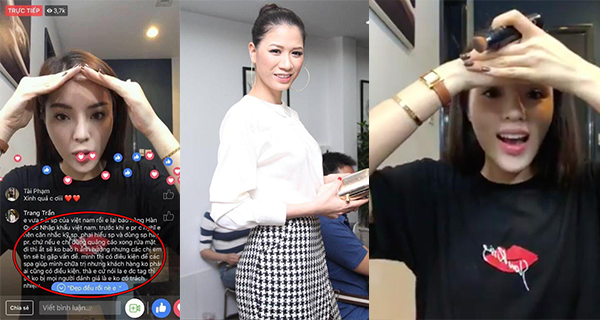 Hoa hậu Kỳ Duyên bị nghi livestream quảng cáo hàng “rởm”, gặp ngay Trang Trần “bắt bài”