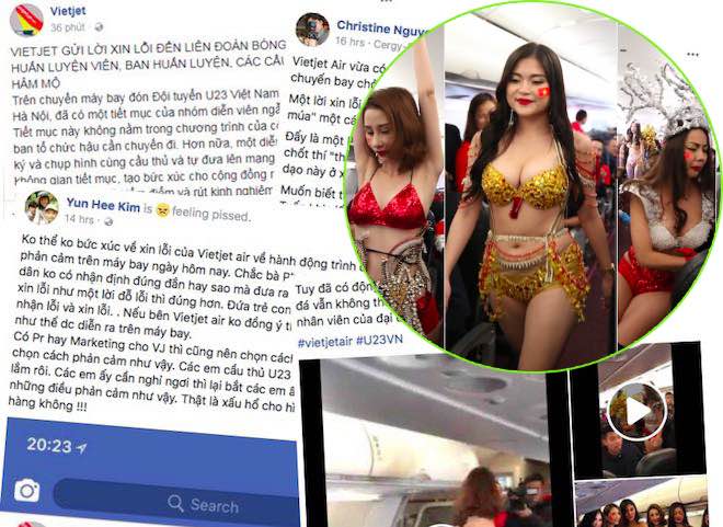 Có dễ xử phạt VietJet Air với màn “chiêu đãi” U23 Việt Nam bằng bikini?
