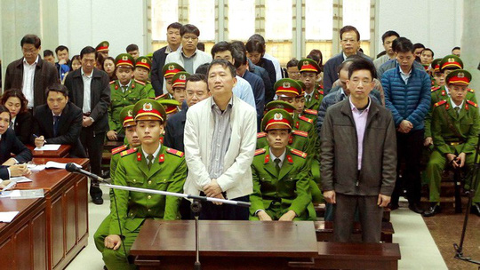 Tòa xử ông Đinh La Thăng: Trịnh Xuân Thanh “sốc” với bản án
