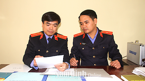 Viện Kiểm sát nhân dân huyện Vụ Bản nâng cao chất lượng kiểm sát hoạt động tư pháp
