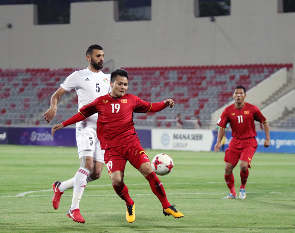 Jordan 1-1 Việt Nam: ĐT Việt Nam vào VCK Asian Cup 2019 với thành tích bất bại