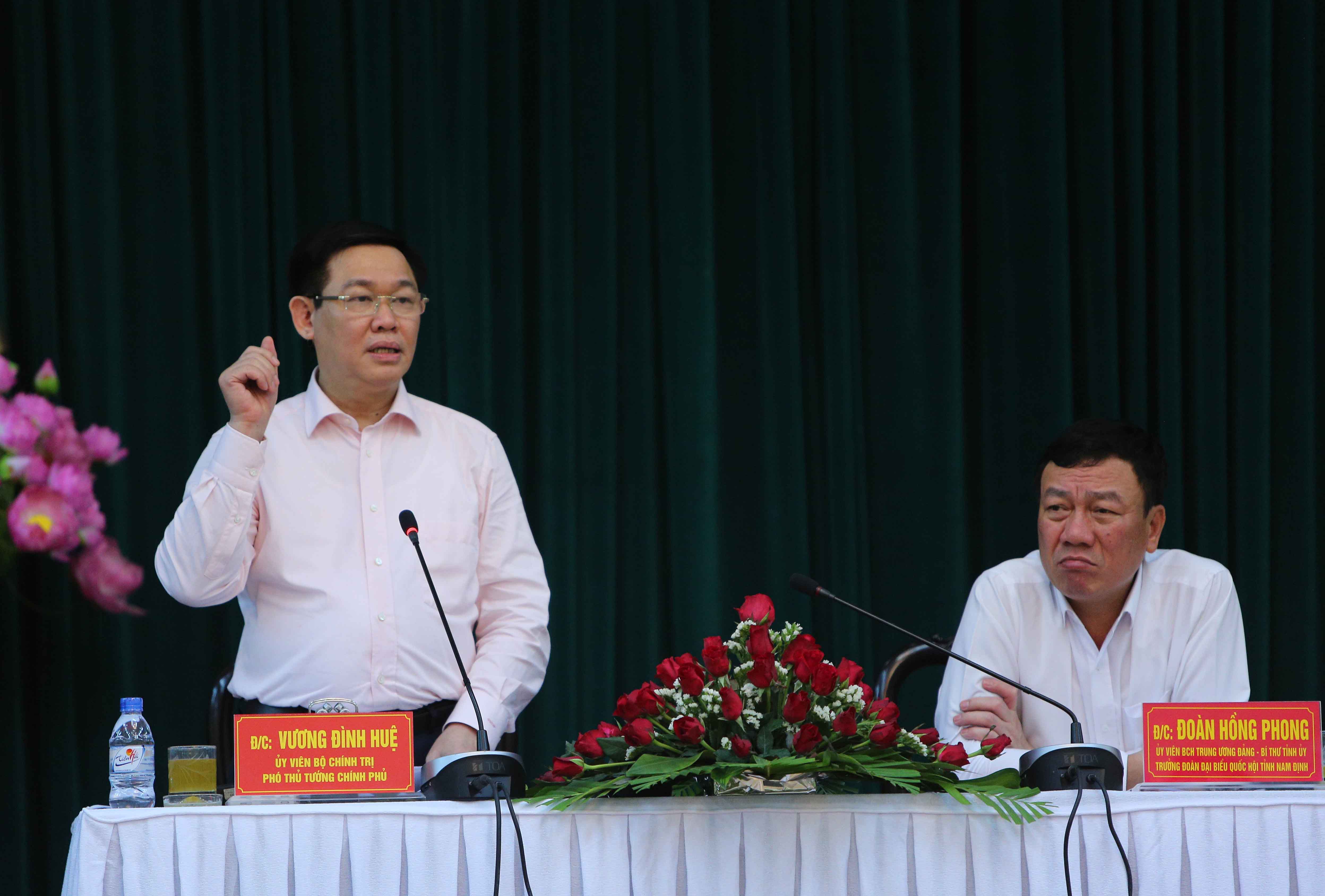 Phó Thủ tướng mong Nam Định ‘dệt nên nhiều giấc mơ’ về KTXH