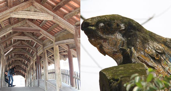 Cây cầu Ngói đầu rồng 500 năm tuổi đẹp nhất Việt Nam