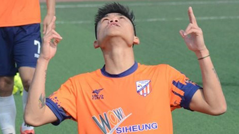 Cựu cầu thủ Nam Định tiếp tục ghi bàn ở Hàn Quốc