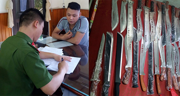 Nam Định: Cảnh sát công nghệ cao bắt 9X buôn bán vũ khí qua mạng