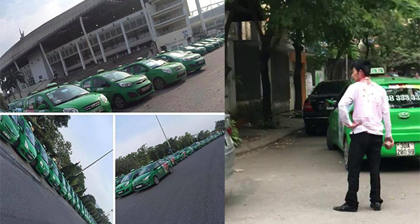 500 tài xế tụ tập để “xử” người đàn ông đi Mercedes hành hung lái xe taxi người Nam Định?