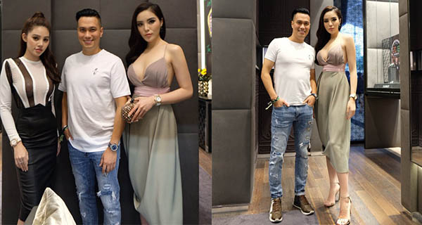 Hoa hậu Kỳ Duyên gọi nhầm tên Việt Anh là… ‘Phan Hải’ tại sự kiện ở Singapore