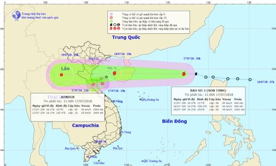 Nam Định ra công điện khẩn ứng phó với áp thấp nhiệt đới và mưa lũ kéo dài