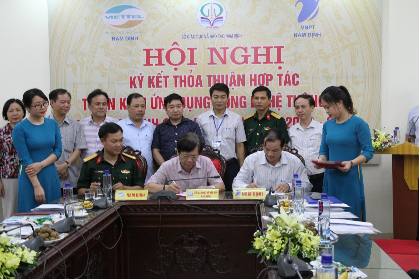 VNPT ký thỏa thuận hợp tác với Sở Giáo dục Đào tạo tỉnh Nam Định