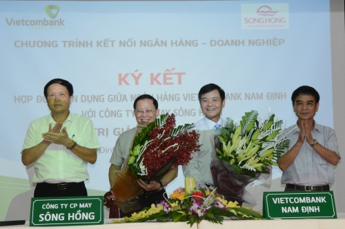 Vietcombank Nam Định tài trợ vốn cho nhiều doanh nghiệp